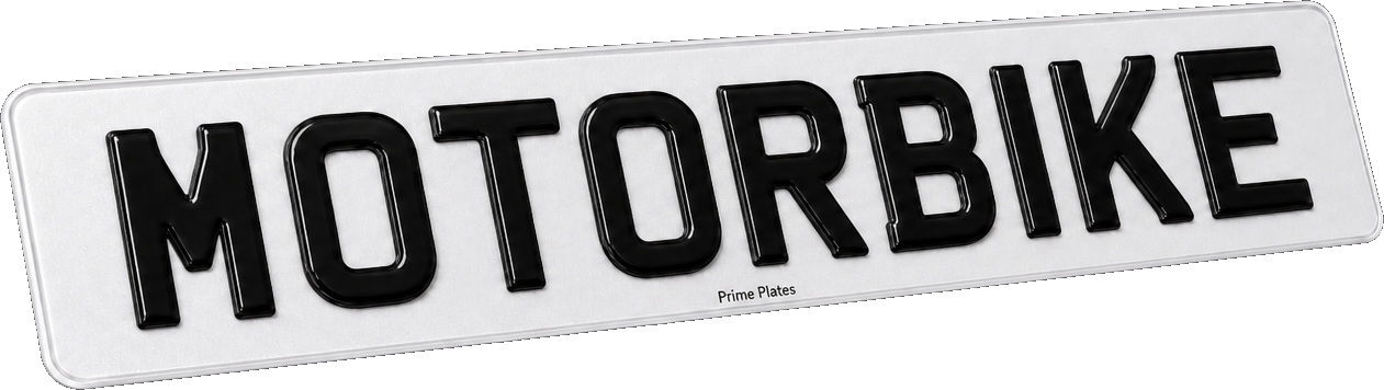 Motorbike Number Plates